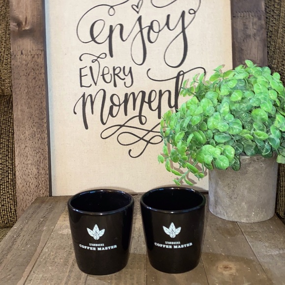Starbucks Other - Starbucks 2004 Coffee Master Shot Glass Set Of 2